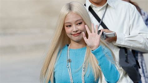 jennie chanel 2024|BLACKPINK's Jennie Goes Blonde, Skips Pants for Chanel's .